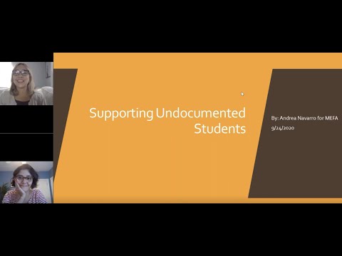 The MEFA Institute: Supporting Undocumented Students