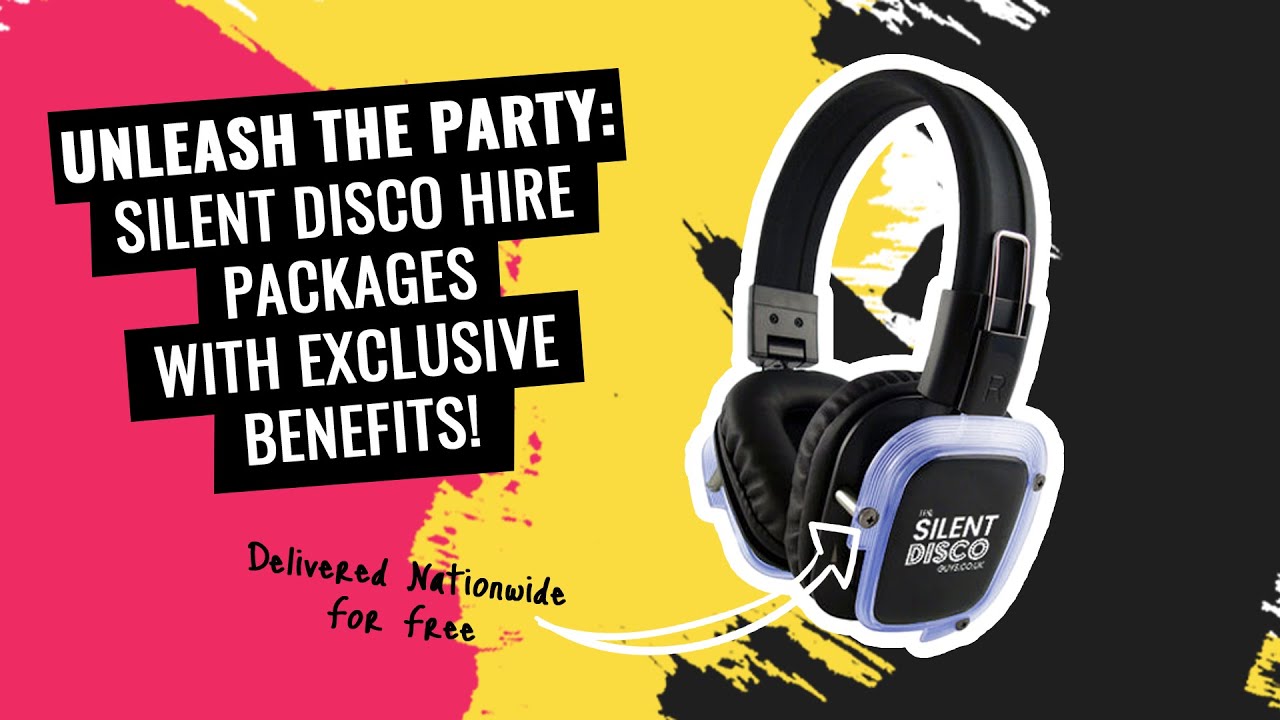 Watch our Silent Disco headphones in action