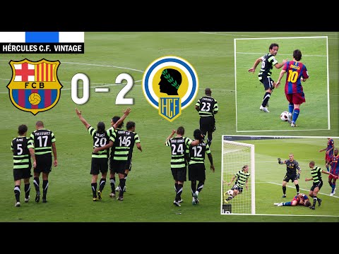 2010-11 Barcelona-Hércules 0-2 | Messi | Valdez | HD 1080p