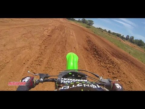 MotoSport Helmet Cam: Nick Gaines At MotoXCompound