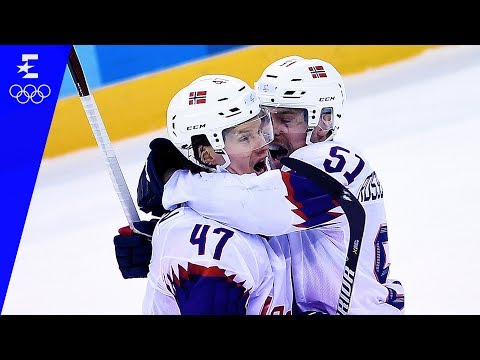 Ice Hockey | Norway v Slovenia | Men's Highlights | Pyeongchang 2018 | Eurosport