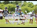 Jack Broderick (2024) - Summer Highlights 2022