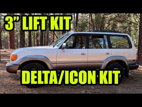 3 INCH LIFT KIT INSTALL Toyota FZJ80 Land Cruiser