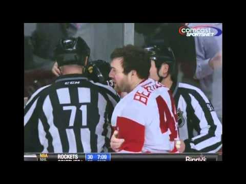 Todd Bertuzzi fights Daniel Carcillo Dec 30, 2011