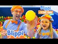 Blippi Meets Layla At An Indoor Playground Educational Videos For Kids
