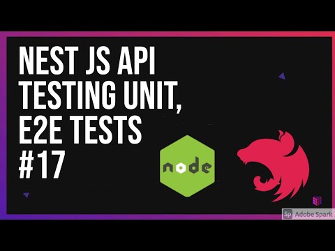 Nest JS API Testing Unit E2E Tests 17