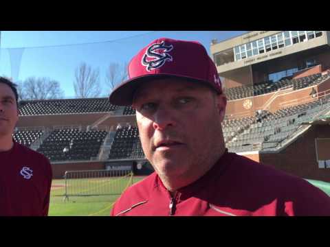 Chad Holbrook after sweep of Tennessee.