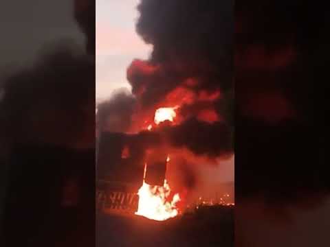 incêndio a uma carreta, BR 101 próximo a Escada-PE