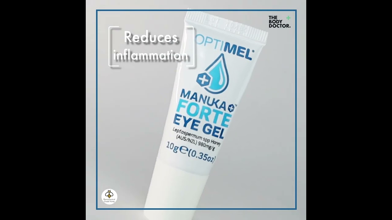 Watch video OPTIMEL: Manuka Honey for Chronic Dry Eyes 🍯 Now OPTIMEL: Manuka Honey for Chronic Dry Eyes 🍯