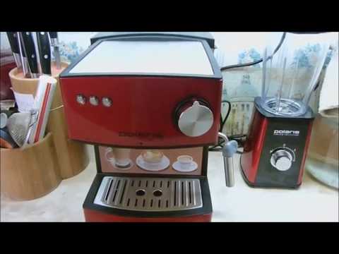 Кофеварка Polaris PCM 1528 AE Adore Crema. Эспрессо, капучино, латте. Обзор.