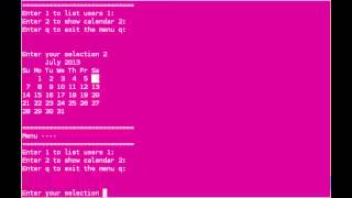 Creating Command Line Menus with Shell Scripts