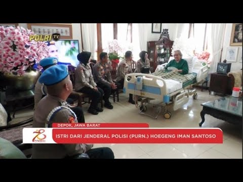 POLRI BERANJANGSANA KEPADA WARAKAWURI NY MARRY HOEGENG