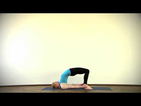 Yoga-Übung | Setu Bandha Sarvangsasana – Schulterbrücke | halbes Rad