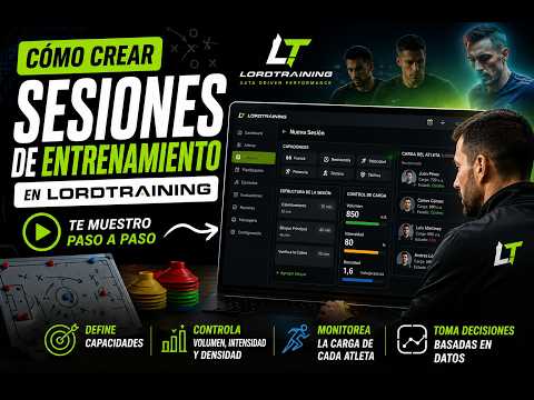 Cómo crear sesiones de entrenamiento en LordTraining
