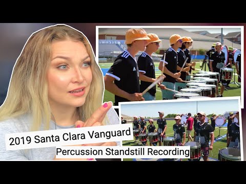 New Zealand Girl Reacts to 2019 SANTA CLARA VANGUARD - Percussion Standstill Recording