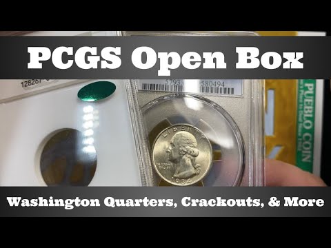 PCGS Open Box - Washington Quarters, Crackouts, & More