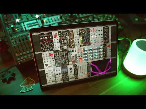 Generative self-playing ambient patch in VCV 2