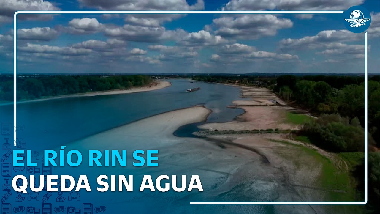 Río Rin podría volverse intransitable para barcos comerciales