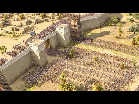 DEFENDING EGYPT (14K Men Siege) - Total War PHARAOH