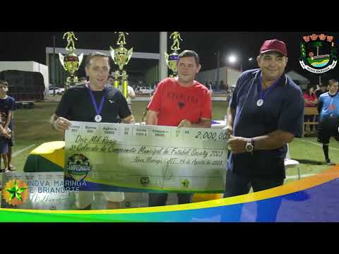 Final do Campeonato Municipal de Futebol Society 2023!