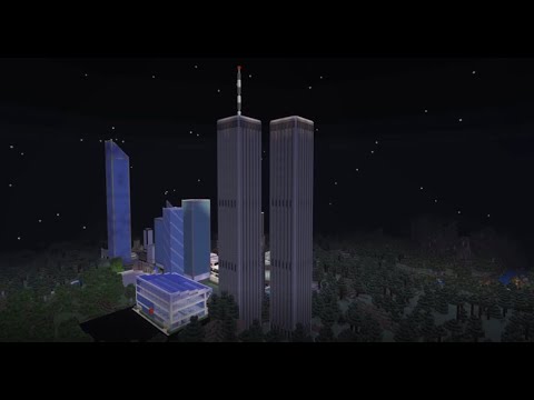 Minecraft Tutorials #1- The Twin Towers Original World Trade Center