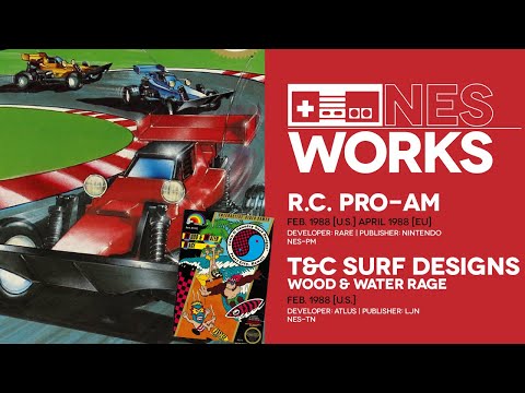 R.C. Pro-Am and T&C Surf Designs retrospective: Grody to the NES Max | NES Works #075