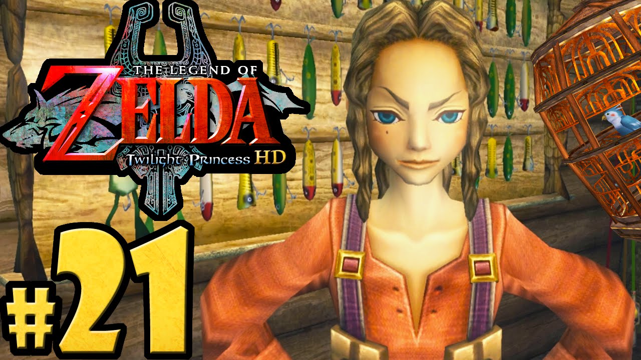 The Legend of Zelda Twilight Princess HD Gameplay Walkthrough PART 21 Hena & Iza Zora's River Wii U
