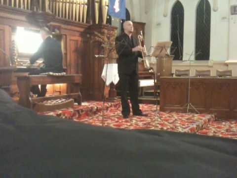 John Foster performs Leopold Mozart on natural trumpet