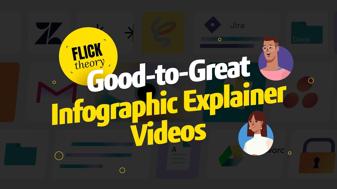 2025 Best Animated Infographic Video Examples For B2B Explainer Videos | FlickTheory Episode-1