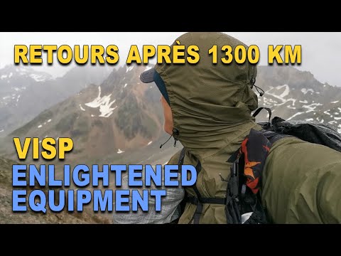 ENLIGHTENED EQUIPMENT VISP / VESTE DE PLUIE ULTRALIGHT / RETOUR D EXPERIENCE