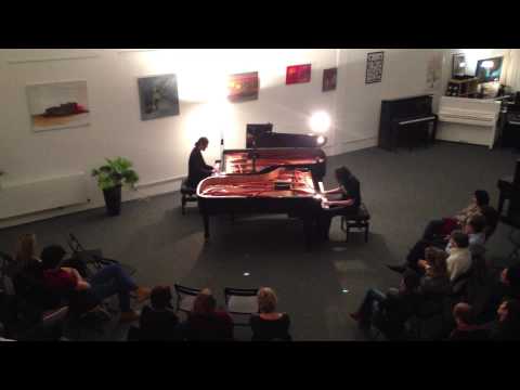 Raphael Sudan et Roman Stolyar improvisation at de the Feurich Center of Switzerland
