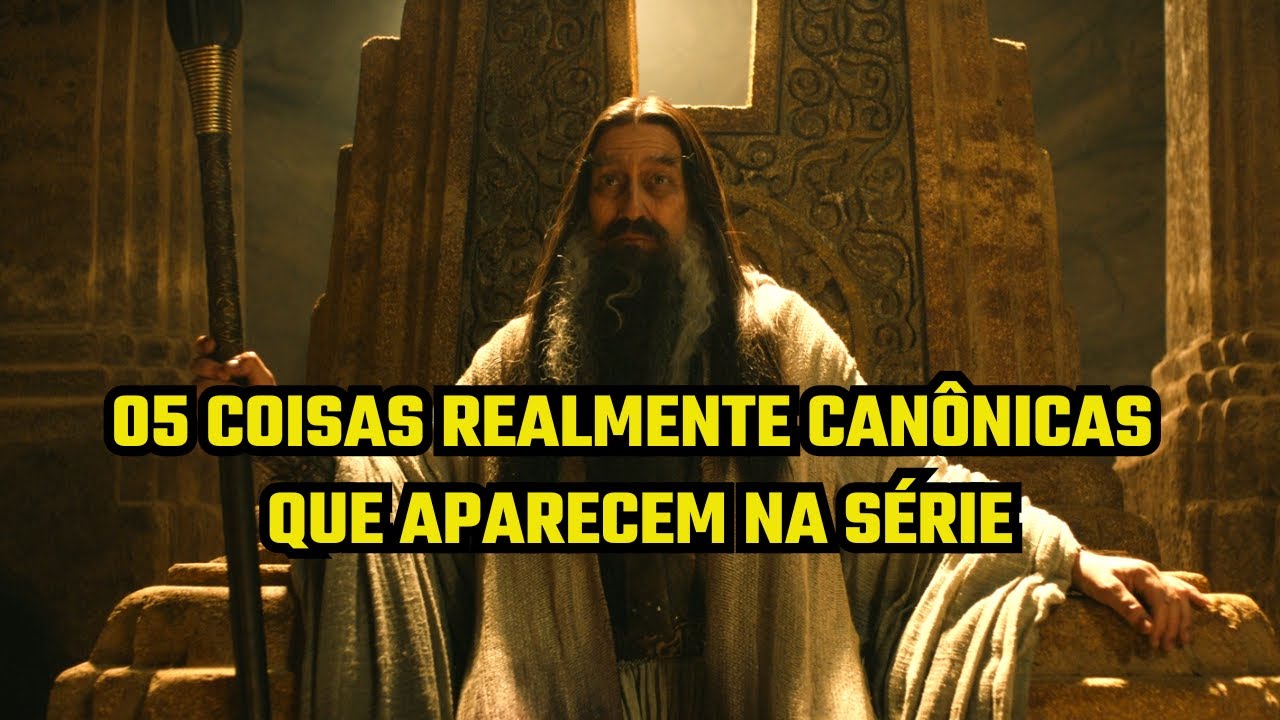 Senhor dos Anéis: 05 coisas realmente canônicas que aparecem na série