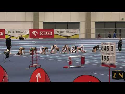 60m kobiet bieg 3 - Wrocław 20260125