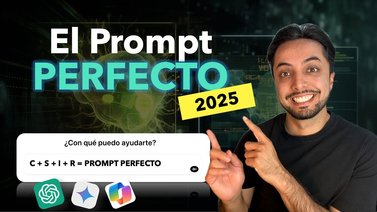 Cómo Escribir Prompts Perfectos para ChatGPT (Guía Paso a Paso 2025) 🧠