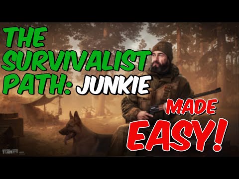 (EASY) The Survivalists Path - Junkie | Jaeger Task Guide!