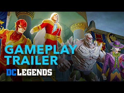 DC Legends: Official Gameplay Launch Trailer | App Store, Google Play