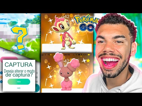 PEGUEI 2 SHINIES MUDANDO APENAS UMA FUNÇÃO NO JOGO - POKEMON GO | Cris |