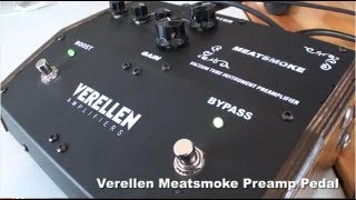 Video thumbnail for Verellen Amps - Meatsmoke Preamp Pedal (Bass) by Riffs, Beards & Gear