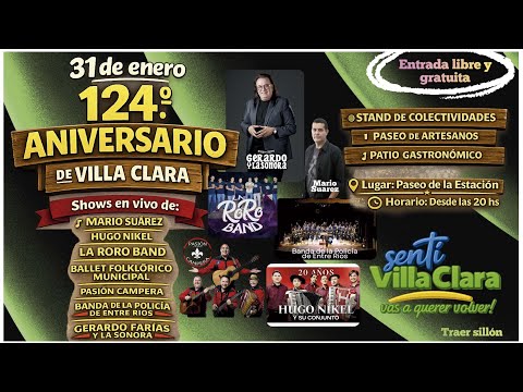 🔴 EN VIVO | 124° Aniversario de Villa Clara 🎶