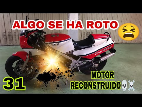 31 😫SE JODE EL MOTOR RECONSTRUIDO en la 1ª Prueba 😤😡😫 YAMAHA RD 500 💀