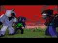 Entity 303 And Dreadlord Vs Herobrine Minecraft Fight Animation