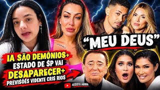 HORRÍVEL! BRASIL SOFRERÁ CONSEQUÊNCIAS T3RRIVEIS! PREVISÕES INÉDITAS VIDENTE CRIS RIOS 😭