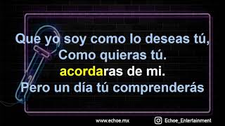 José José - Soy Como Quieres Tu (Versión Karaoke)