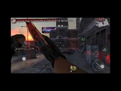 Zombie Frontier 3: keeping the survivor alive for 70 sec. (mission success)