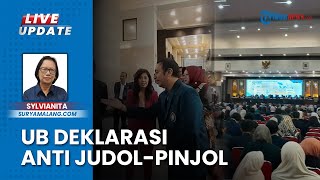 UB Deklarasi Anti Judol & Pinjol Ilegal di Hadapan Menteri Komdigi saat Puncak Acara Dies Natalis UB