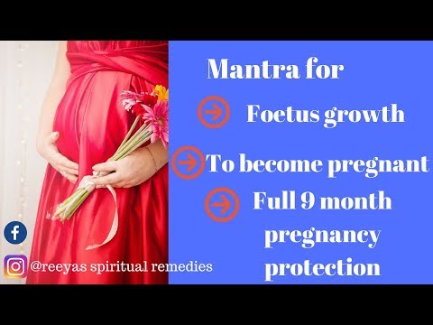 Pregnancy Protection Mantra | Mantra for Healthy Baby During Pregnancy | Reeya's Spiritual Remedies Video