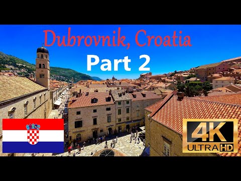 Dubrovnik - Slano to Elaphite Islands Part 2 | 4K UHD