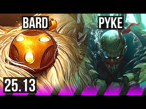 BARD & Miss Fortune vs PYKE & Lux (SUP) | 6/2/20 | NA Master | 25.13