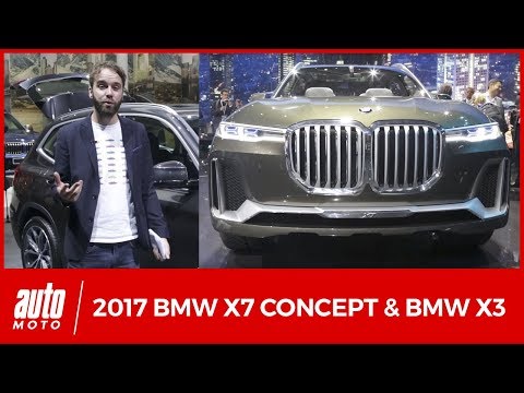 BMW X3 & X7 Concept [SALON DE FRANCFORT 2017] : facteur X
