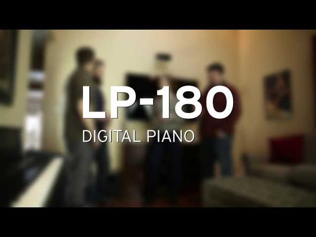 Video Teaser für KORG LP-180 is a standard slim digital piano with a rich and authentic grand piano sound